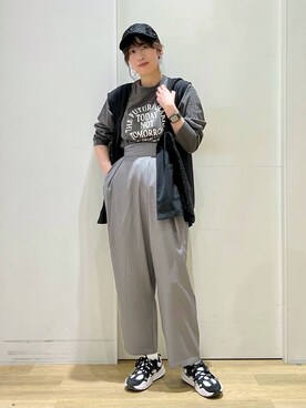 ハラミさん（レディース・167cm）の春コーディネート