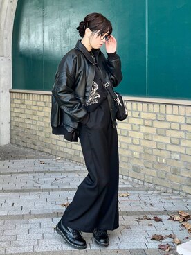 ハラミさん（レディース・167cm）の冬コーディネート