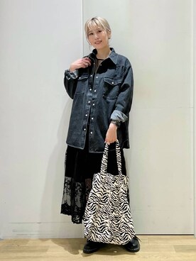 「コスメ」｜ハラミさん（レディース・167cm）の秋コーディネート