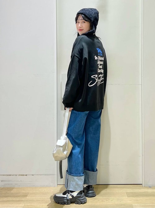 セール】プリントニットプルオーバー / 152936（ニット/セーター