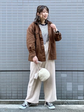 ハラミさん(レディース・167cm)の秋コーディネート