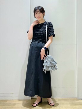 ハラミさん(レディース・167cm)の春コーディネート
