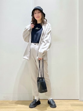 ハラミさん（レディース・167cm）の春コーディネート