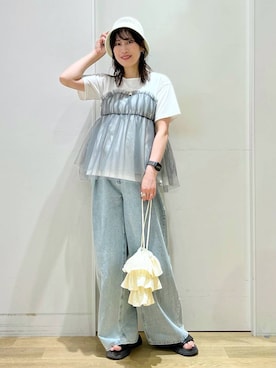 ハラミさん（レディース・167cm）の夏コーディネート