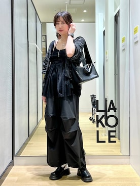 ハラミさん(レディース・167cm)の春コーディネート