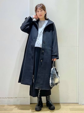 「アイテム（ママ＆ベビー）」を使った、ハラミさん（レディース・167cm）の秋コーディネート