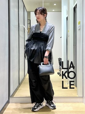 ハラミさん(レディース・167cm)の春コーディネート