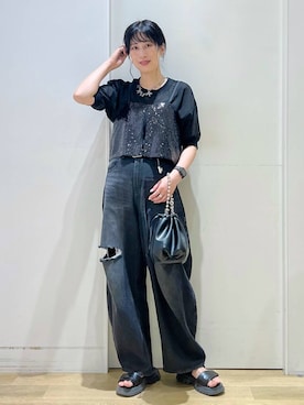 ハラミさん（レディース・167cm）の夏コーディネート