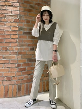 ハラミさん（レディース・167cm）の秋コーディネート