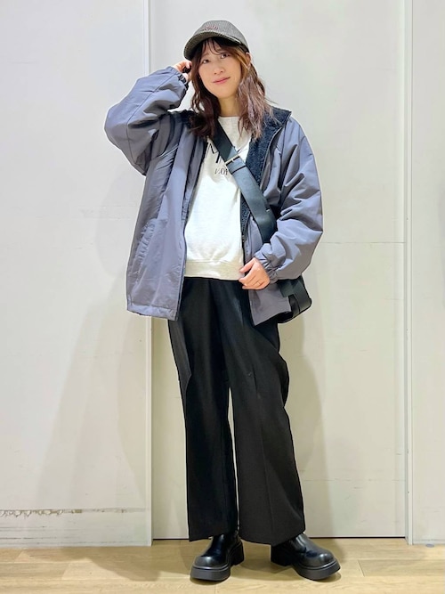 リバーシブルボアブルゾン / 598363（ブルゾン）｜LAKOLE（ラコレ）の