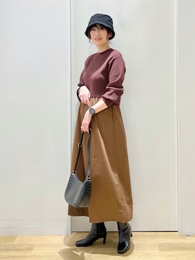 ハラミさん(レディース・167cm)の秋コーディネート