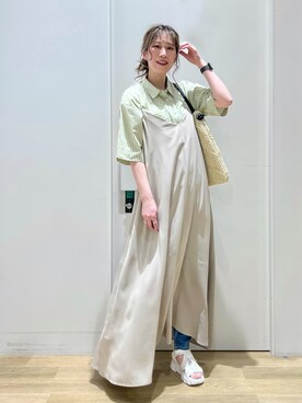 ハラミさん(レディース・167cm)の春コーディネート