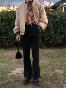 「MASONPRINCE（メイソンプリンス）のアイテム（ジャケット/アウター）」を使った、むさん（メンズ・171cm）の秋コーディネート