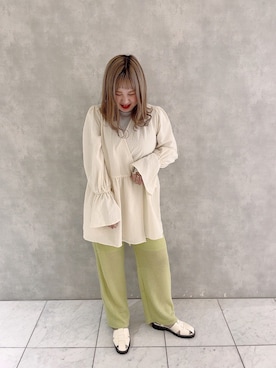 かがちゃんさん（レディース・164cm）の春コーディネート