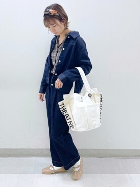「PUAL CE CIN（ピュアルセシン）のアイテム（ジャケット/アウター）」を使った、ricochanさん（レディース・162cm）の秋コーディネート