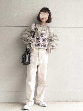 めめさん（レディース・155cm）の秋コーディネート