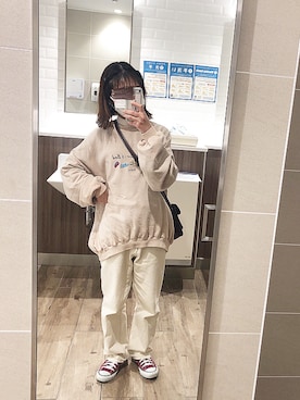 めめさん（レディース・155cm）の冬コーディネート