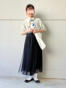 「Lattice（Lattice）のアイテム（財布/小物）」を使った、めめさん（レディース・155cm）の秋コーディネート
