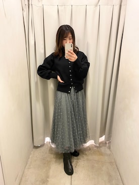 naoさん（レディース・162cm）の冬コーディネート