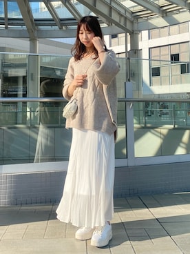 「新星WEARISTAにエントリー」｜naoさん（レディース・162cm）の冬コーディネート