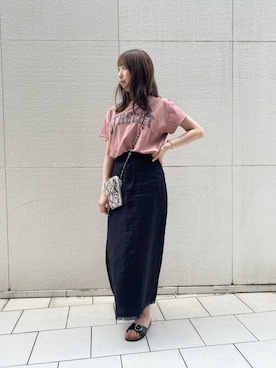 naoさん（レディース・162cm）の夏コーディネート