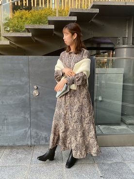 naoさん（レディース・162cm）の秋コーディネート