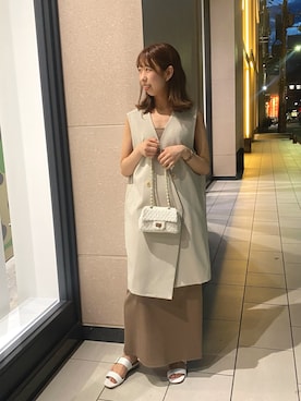 naoさん(レディース・162cm)の夏コーディネート