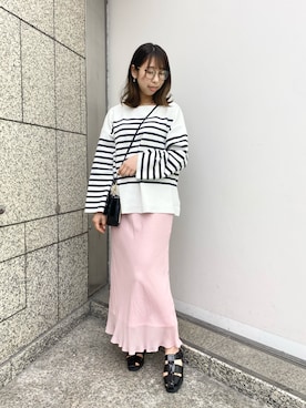 naoさん（レディース・162cm）の春コーディネート