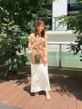 naoさん（レディース・162cm）の夏コーディネート