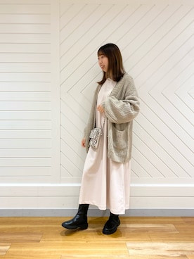 naoさん（レディース・162cm）の秋コーディネート