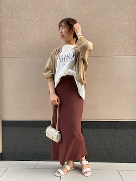 naoさん(レディース・162cm)の夏コーディネート