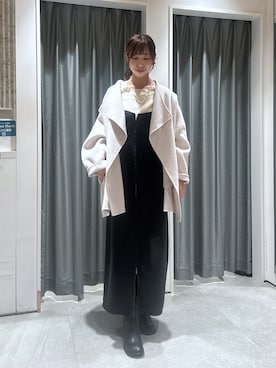 「アイテム（ワンピース/ドレス）」を使った、naoさん（レディース・162cm・20代）の秋コーディネート