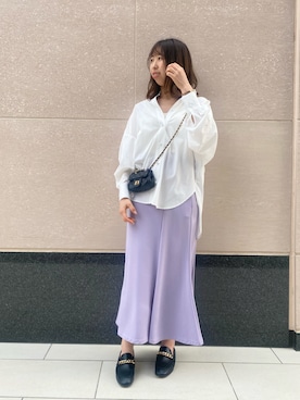 naoさん（レディース・162cm）の春コーディネート