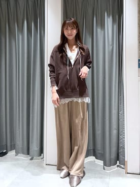 naoさん（レディース・162cm）の冬コーディネート