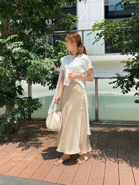 naoさん（レディース・162cm）の夏コーディネート