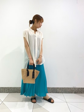 naoさん（レディース・162cm）の夏コーディネート