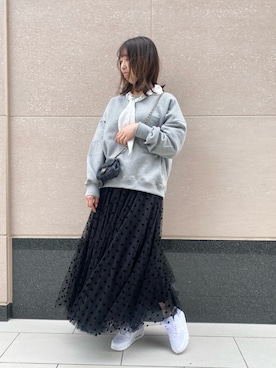 naoさん（レディース・162cm）の春コーディネート