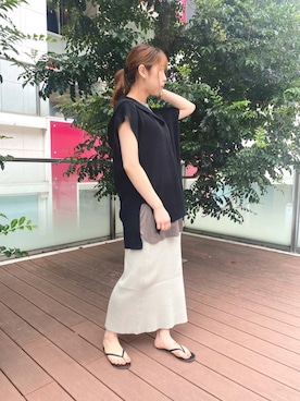 naoさん（レディース・162cm）の夏コーディネート