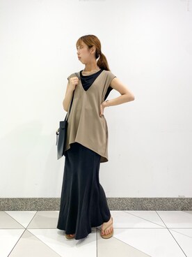 naoさん(レディース・162cm)の夏コーディネート