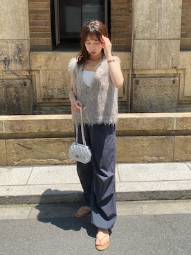 naoさん(レディース・162cm)の夏コーディネート