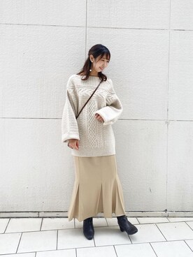 naoさん（レディース・162cm）の秋コーディネート