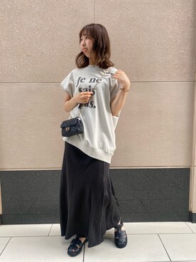 naoさん（レディース・162cm）の夏コーディネート