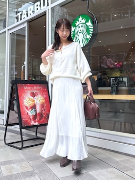 naoさん（レディース・162cm）の冬コーディネート