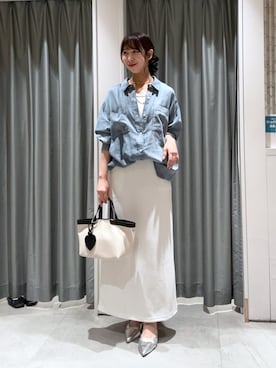 naoさん（レディース・162cm）の春コーディネート