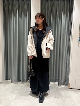 「アイテム（ワンピース/ドレス）」を使った、naoさん（レディース・162cm・20代）の秋コーディネート