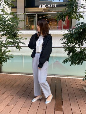 naoさん（レディース・162cm）の冬コーディネート