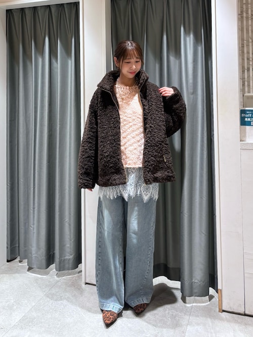 インフルエンサーOKOCHI企画】ボアブルゾン（その他アウター）｜DouDou