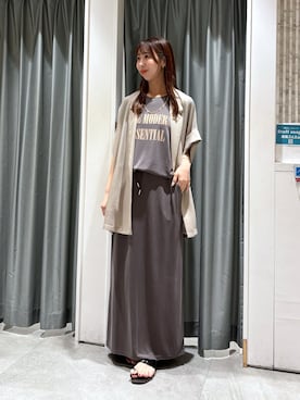 naoさん(レディース・162cm)の夏コーディネート