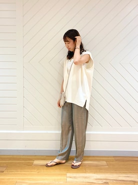 naoさん（レディース・162cm）の夏コーディネート