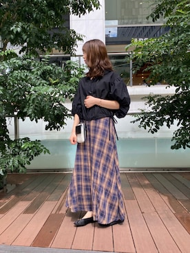 naoさん(レディース・162cm)の夏コーディネート